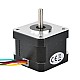 Nema 17 ユニポーラ 0.9deg 16Ncm(22.66oz.in) 0.3A 42x42x34mm 6 ワイヤ Nema 17 ユニポーラ 0.9deg 16Ncm(22.66oz.in) 0.3A 42x42x34mm 6 ワイヤ