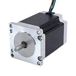 E シリーズ Nema 23 バイポーラ 1.8deg 2.0Nm(283.22oz.in)2.8A 57x57x76mm 4 ワイヤー