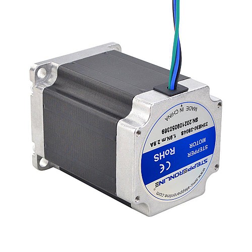 3 個 E シリーズ Nema 23 バイポーラ 1.8deg 1.85Nm(261.98oz.in) 2.8A 3.2V 57x57x76mm 4 ワイヤー 3 個 E シリーズ Nema 23 バイポーラ 1.8deg 1.85Nm(261.98oz.in) 2.8A 3.2V 57x57x76mm 4 ワイヤー