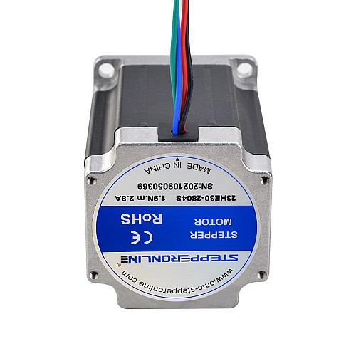 3 個 E シリーズ Nema 23 バイポーラ 1.8deg 1.85Nm(261.98oz.in) 2.8A 3.2V 57x57x76mm 4 ワイヤー 3 個 E シリーズ Nema 23 バイポーラ 1.8deg 1.85Nm(261.98oz.in) 2.8A 3.2V 57x57x76mm 4 ワイヤー