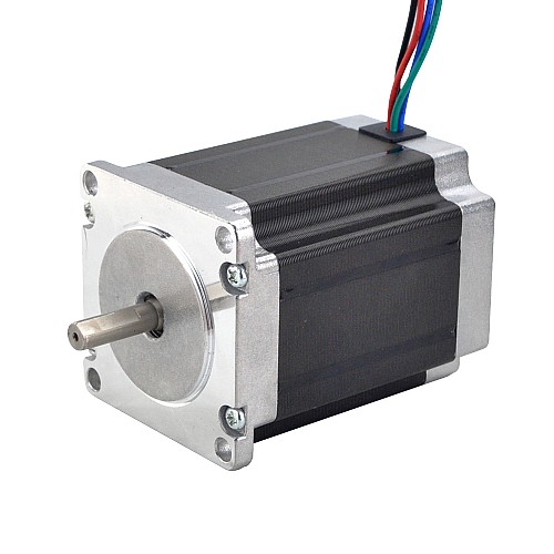 E シリーズ Nema 23 バイポーラ 1.8deg 1.85Nm(261.98oz.in) 2.8A 57x57x76mm 4 ワイヤー