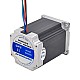 E シリーズ Nema 23 バイポーラ 1.8deg 1.85Nm(261.98oz.in) 2.8A 57x57x76mm 4 ワイヤー
