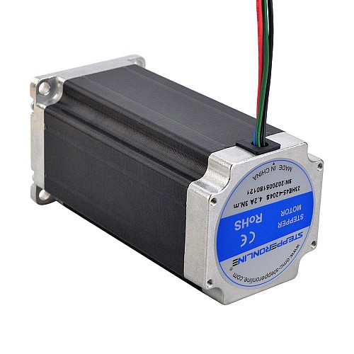 3 個 E シリーズ Nema 23 バイポーラ 1.8deg 3.0Nm(425oz.in) 4.2A 57x57x113mm 4 ワイヤー