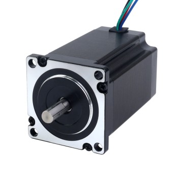 P シリーズ Nema 23 バイポーラ 1.8deg 2.4Nm(339.87oz.in)  4.0A 57x57x84mm 4 ワイヤー