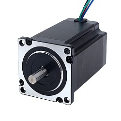 P シリーズ Nema 23 バイポーラ 1.8deg 2.4Nm(339.87oz.in)  4.0A 57x57x84mm 4 ワイヤー