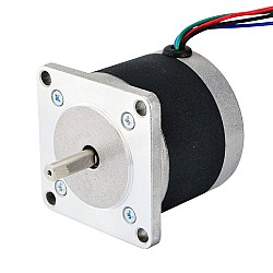 ラウンド Nema 23 バイポーラ 1.8度 70Ncm(99.13oz.in) 2.8A 1.8V 57x52mm 4 ワイヤー