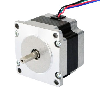 Nema 23 バイポーラ 1.8deg 0.6Nm(84.97oz.in) 0.88A 57x57x42mm 4 ワイヤー