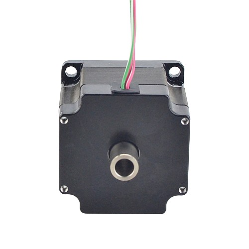 デュアル シャフト Nema 23 中空シャフト ステッピング モーター バイポーラ 0.78Nm(110.5oz.in) 2.0A 57x57x45mm