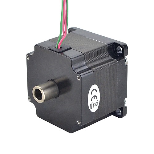 デュアル シャフト Nema 23 中空シャフト ステッピング モーター バイポーラ 0.78Nm(110.5oz.in) 2.0A 57x57x45mm