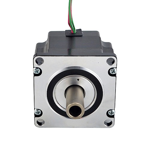デュアル シャフト Nema 23 中空シャフト ステッピング モーター バイポーラ 0.78Nm(110.5oz.in) 2.0A 57x57x45mm