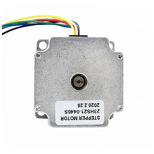 Nema23ユニポーラ1.8度 0.6Nm(84.97oz.in) 0.44A 11.88V 57x57x54mm 6線