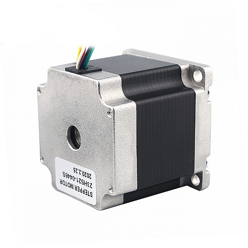 Nema23ユニポーラ1.8度 0.6Nm(84.97oz.in) 0.44A 11.88V 57x57x54mm 6線