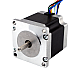 Nema23ユニポーラ1.8度 0.6Nm(84.97oz.in) 0.44A 11.88V 57x57x54mm 6線