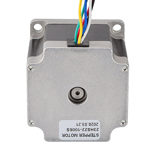 Nema 23 ユニポーラ 1.8deg 0.9Nm(127.5oz.in) 1A 57x57x56mm 6 ワイヤー