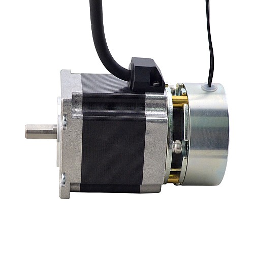 Nema 23ステッパー1.26Nm(178oz.in)w /ブレーキ摩擦トルク2.0Nm(283oz.in)