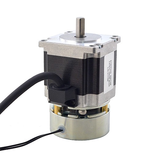 Nema 23ステッパー1.26Nm(178oz.in)w /ブレーキ摩擦トルク2.0Nm(283oz.in)