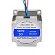 Nema 23 バイポーラ 1.8deg 1.2Nm(169.93oz.in) 2.8A 57x57x56mm 4 ワイヤー