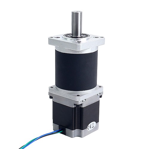 Nema 23 ステッピング モーター L=55mm ギア比 100:1 高精度遊星ギアボックス Nema 23 ステッピング モーター L=55mm ギア比 100:1 高精度遊星ギアボックス