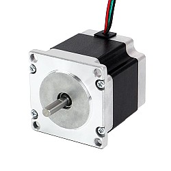 Nema 23 バイポーラ 1.26Nm(178.4oz.in) 2.8A 57x57x56mm 4 ワイヤー Φ6mm シャフト