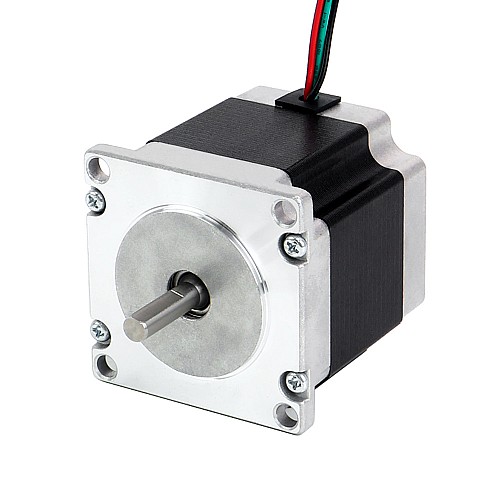 Nema 23 バイポーラ 1.26Nm(178.4oz.in) 2.8A 57x56mm 4 ワイヤー Φ6mm シャフト