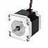 Nema 23 バイポーラ 1.26Nm(178.4oz.in) 2.8A 57x57x56mm 4 ワイヤー Φ6mm シャフト