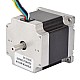 デュアル シャフト Nema 23 ユニ/バイポーラ 1.8deg 1.26Nm(178.4oz.in) 3A 57x56mm 8 ワイヤー