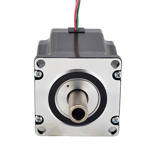 デュアル シャフト Nema 23 中空シャフト ステッピング モーター バイポーラ 1.45Nm(205.38oz.in) 2.0A 57x57x65mm