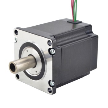デュアル シャフト Nema 23 中空シャフト ステッピング モーター バイポーラ 1.45Nm(205.38oz.in) 2.0A 57x57x65mm デュアル シャフト Nema 23 中空シャフト ステッピング モーター バイポーラ 1.45Nm(205.38oz.in) 2.0A 57x57x65mm