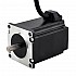 デュアルシャフト Nema 23 バイポーラ 1.8 度 1.85 Nm(261.98 オンスインチ) 2.8 A 57 x 57 x 76 mm 4 ワイヤ