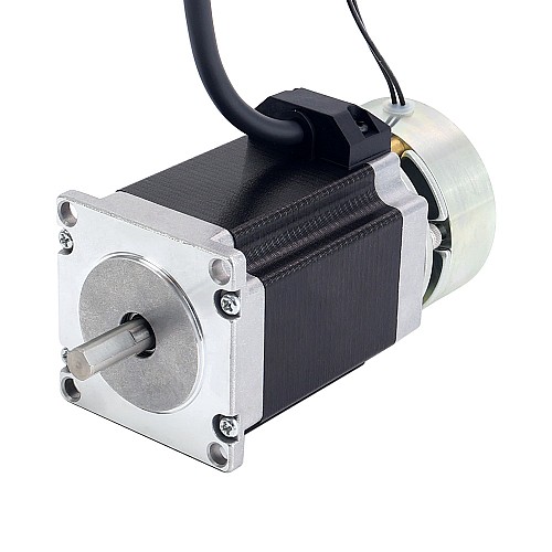 Nema 23ステッパー1.9Nm(269oz.in)ブレーキ摩擦トルク付き2.0Nm(283oz.in)