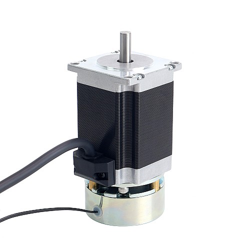Nema 23ステッパー1.9Nm(269oz.in)ブレーキ摩擦トルク付き2.0Nm(283oz.in)
