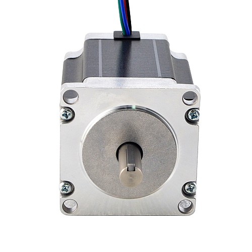 Nema 23 ステッピング モーター 1.85Nm(256.9oz.in)NmRV30 ウォーム ギア減速機用 9mm シャフト付き Nema 23 ステッピング モーター 1.85Nm(256.9oz.in)NmRV30 ウォーム ギア減速機用 9mm シャフト付き