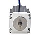 Nema 23 ステッピング モーター 1.85Nm(256.9oz.in)NmRV30 ウォーム ギア減速機用 9mm シャフト付き Nema 23 ステッピング モーター 1.85Nm(256.9oz.in)NmRV30 ウォーム ギア減速機用 9mm シャフト付き