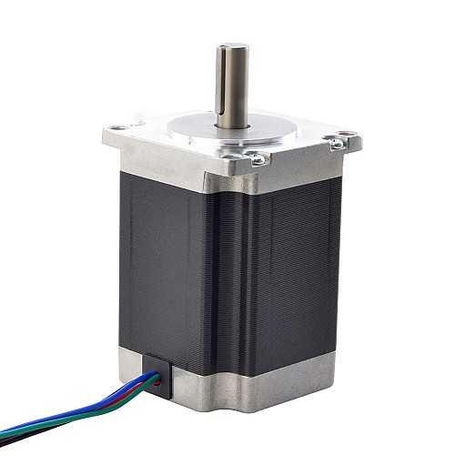 Nema 23 ステッピング モーター 1.85Nm(256.9oz.in)NmRV30 ウォーム ギア減速機用 9mm シャフト付き Nema 23 ステッピング モーター 1.85Nm(256.9oz.in)NmRV30 ウォーム ギア減速機用 9mm シャフト付き
