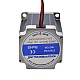 Nema 23 ステッピング モーター 1.85Nm(256.9oz.in)NmRV30 ウォーム ギア減速機用 9mm シャフト付き Nema 23 ステッピング モーター 1.85Nm(256.9oz.in)NmRV30 ウォーム ギア減速機用 9mm シャフト付き