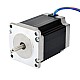 Nema 23 バイポーラ 1.85Nm(261.98oz.in)2.8A 57x57x76mm 4 ワイヤー Φ6mm シャフト