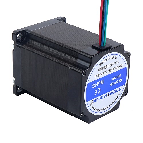 Nema 23 バイポーラ 1.9Nm(269.06oz.in) 2.8A 57x57x76mm 4 ワイヤー Φ8mm シャフト - 23HS30-2804S2 | StepperOnline Nema 23 バイポーラ 1.9Nm(269.06oz.in) 2.8A 57x57x76mm 4 ワイヤー Φ8mm シャフト - 23HS30-2804S2 | StepperOnline