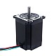 Nema 23 バイポーラ 1.9Nm(269.06oz.in) 2.8A 57x57x76mm 4 ワイヤー Φ8mm シャフト - 23HS30-2804S2 | StepperOnline Nema 23 バイポーラ 1.9Nm(269.06oz.in) 2.8A 57x57x76mm 4 ワイヤー Φ8mm シャフト - 23HS30-2804S2 | StepperOnline
