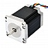 デュアル シャフト Nema 23 ユニポーラ 1.8deg 1.35Nm(191.2oz.in) 3A 57x57x76mm 6 ワイヤ
