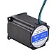 Nema 23 ステッピング モーター 2.4Nm(339.87oz.in) 4A 57x57x82mm 8mm シャフト 4 ワイヤー