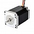 デュアル シャフト Nema 23 ユニ/バイポーラ 1.8度 2.83Nm(400oz.in) 4A 57x57x84mm 8 ワイヤー
