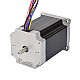 デュアル シャフト Nema 23 ユニ/バイポーラ 1.8度 2.83Nm(400oz.in) 4A 57x84mm 8 ワイヤー