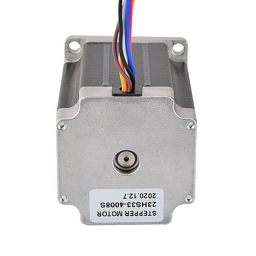 Nema 23 バイポーラ 1.8deg 2.83Nm(400oz.in) 4A 57x57x84mm 8 ワイヤー Nema 23 バイポーラ 1.8deg 2.83Nm(400oz.in) 4A 57x57x84mm 8 ワイヤー