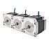 3 個 E シリーズ Nema 23 ステッピング モーター バイポーラ 1.8deg 1.26Nm(178.4oz.in) 2.8A 57x57x56mm 4 ワイヤー