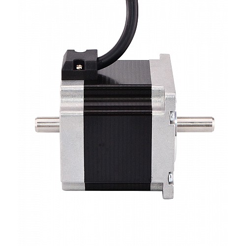 ダブルシャフトネマ23バイポーラ0.9deg0.9Nm(127.5oz.in)0.38A57x57x51mm4線 ダブルシャフトネマ23バイポーラ0.9deg0.9Nm(127.5oz.in)0.38A57x57x51mm4線