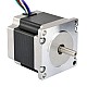 デュアル シャフト Nema 23 ユニ/バイポーラ 1.8deg 1.26Nm(178.4oz.in) 3A 57x56mm 8 ワイヤー