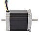 デュアル シャフト Nema 23 ユニポーラ 1.8deg 1.35Nm(191.2oz.in) 3A 57x76mm 6 ワイヤ