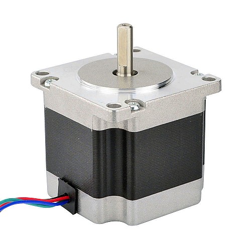 Nema 23 バイポーラ 0.9deg 1.26Nm(178.4oz.in) 2.8A 57x57x56mm 4 ワイヤ