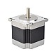 Nema 23 バイポーラ 0.9deg 1.26Nm(178.4oz.in) 2.8A 57x57x56mm 4 ワイヤ