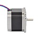 Nema 23 バイポーラ 0.9deg 1.26Nm(178.4oz.in) 2.8A 57x57x56mm 4 ワイヤ